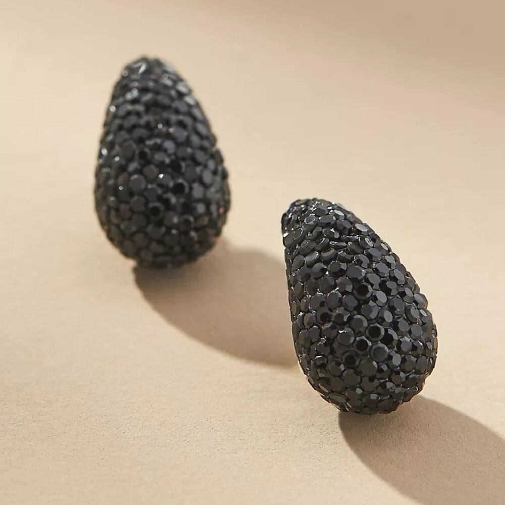 Anthropologie The Petra Drop Earrings: Pavé Edition - Picture 4 of 6